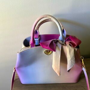 Betsy Johnson Multi color Crossbody- Satchel Purse